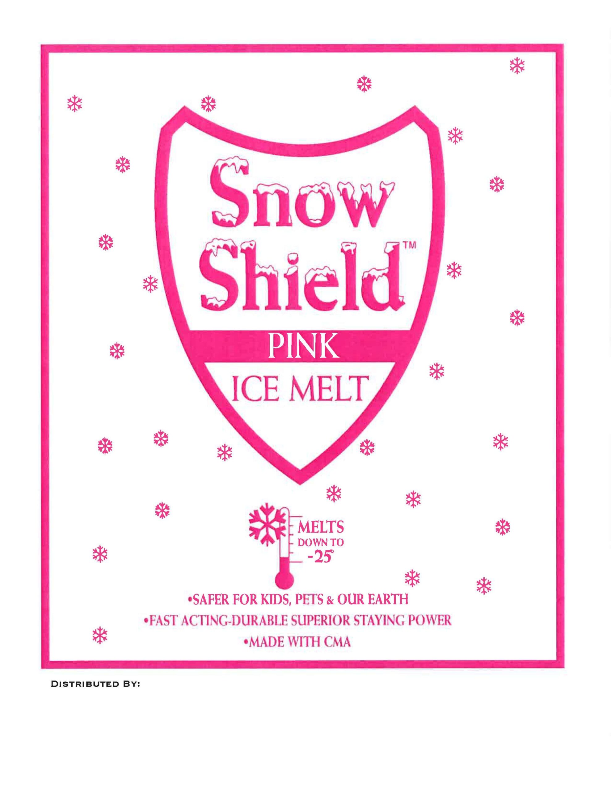 Snow Shield™ Pink Ice Melt